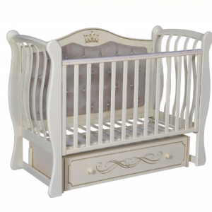 Детская кроватка ''Луиза'' 333 с мягкой спинкой